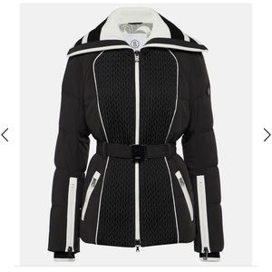 Black and white bogner ski jacket